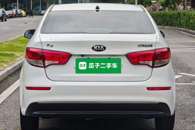 Used Kia K2 2015 Sedan 1.4L Automatic GLS Rear