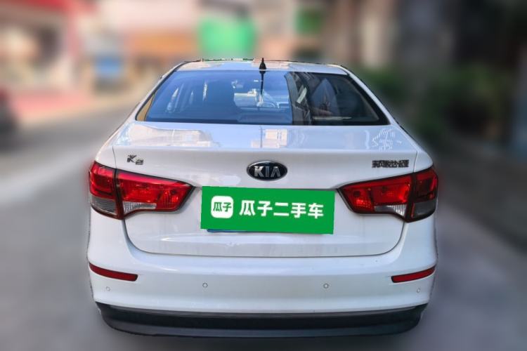 Used Kia K2 2015 Sedan 1.4L Automatic GLS Rear
