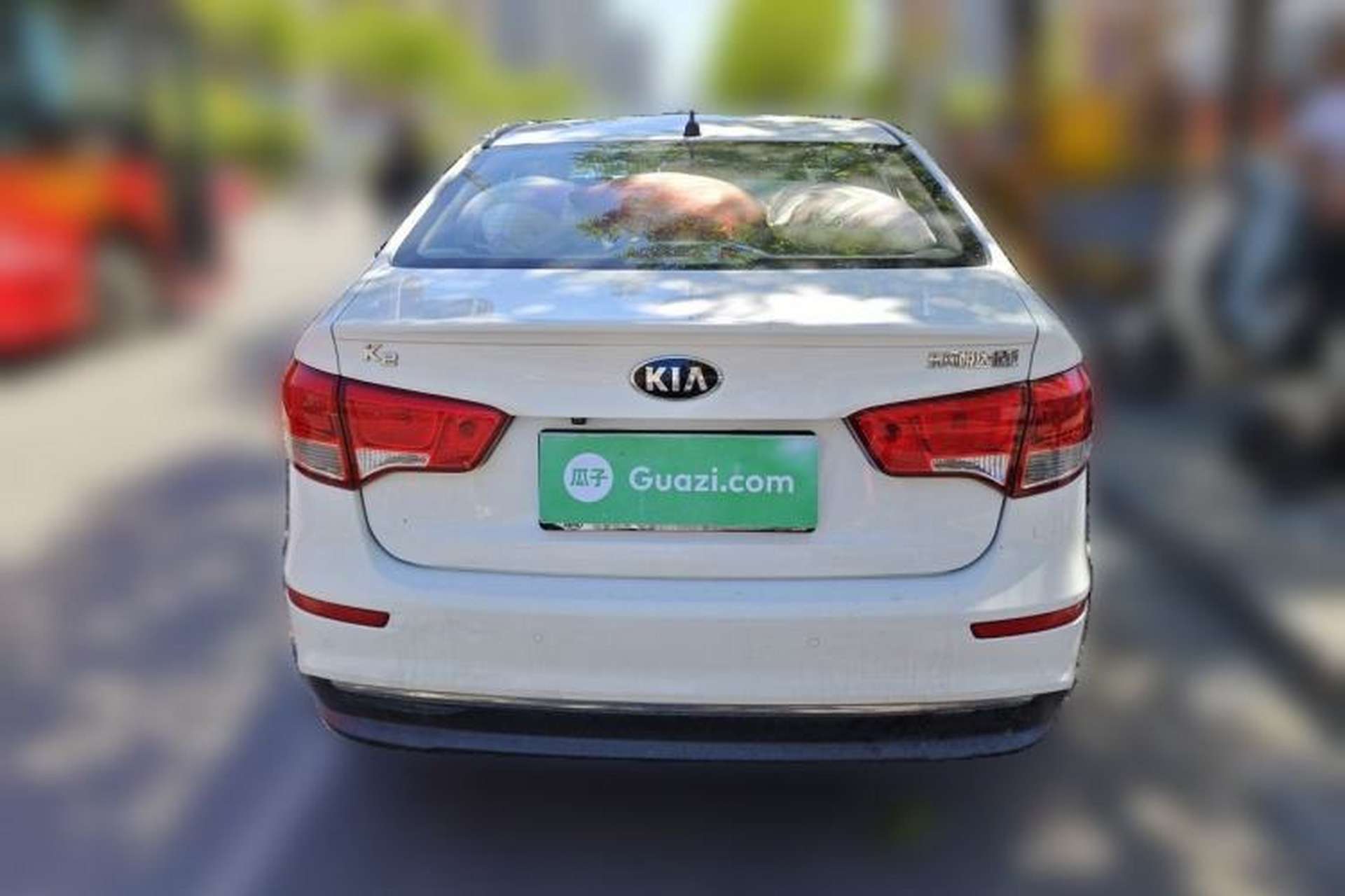 Used Kia K2 2015 Sedan 1.4L MT GLS Rear