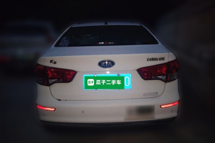 Used Kia K2 2015 Sedan 1.4L Automatic GLS Rear