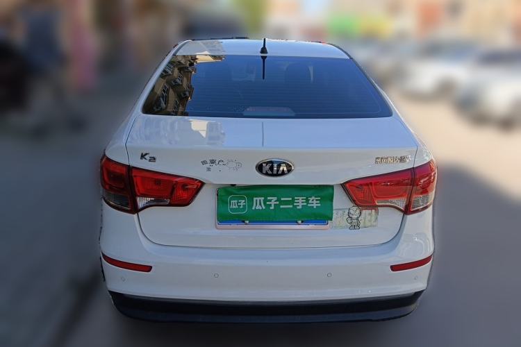 Used Kia K2 2015 Sedan 1.4L Automatic GLS Rear