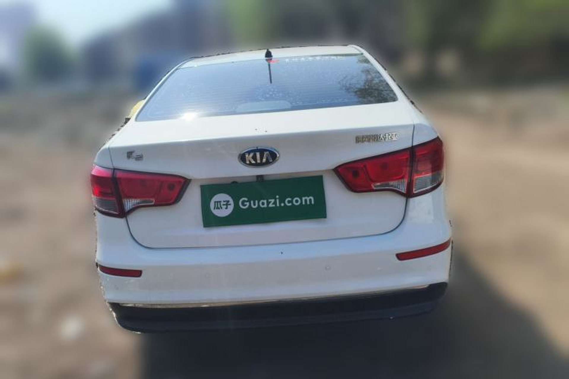 Used Kia K2 2015 Sedan 1.4L MT GLS Rear