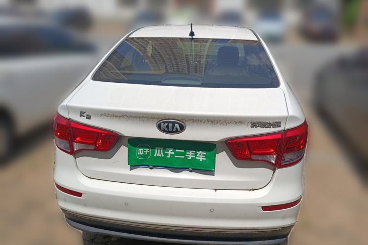Used Kia K2 2015 Sedan 1.4L Manual Transmission GL Rear