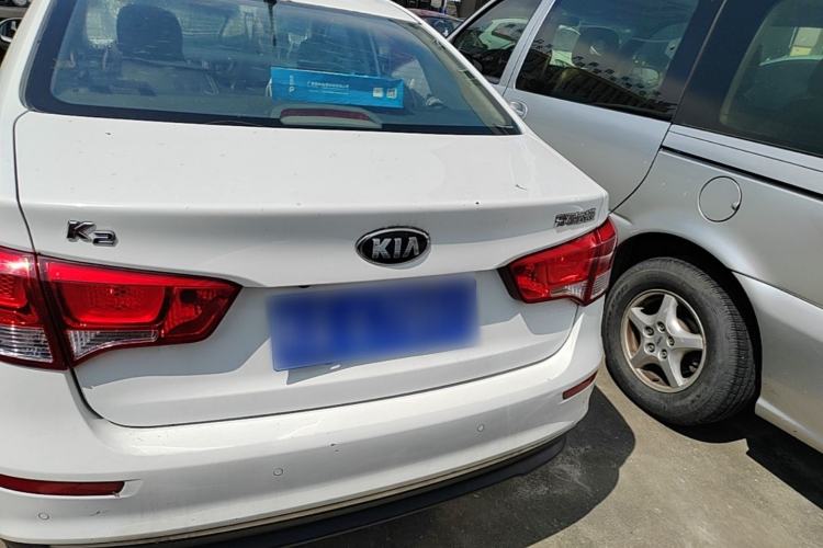 Used Kia K2 2015 Sedan 1.4L Automatic GLS Rear