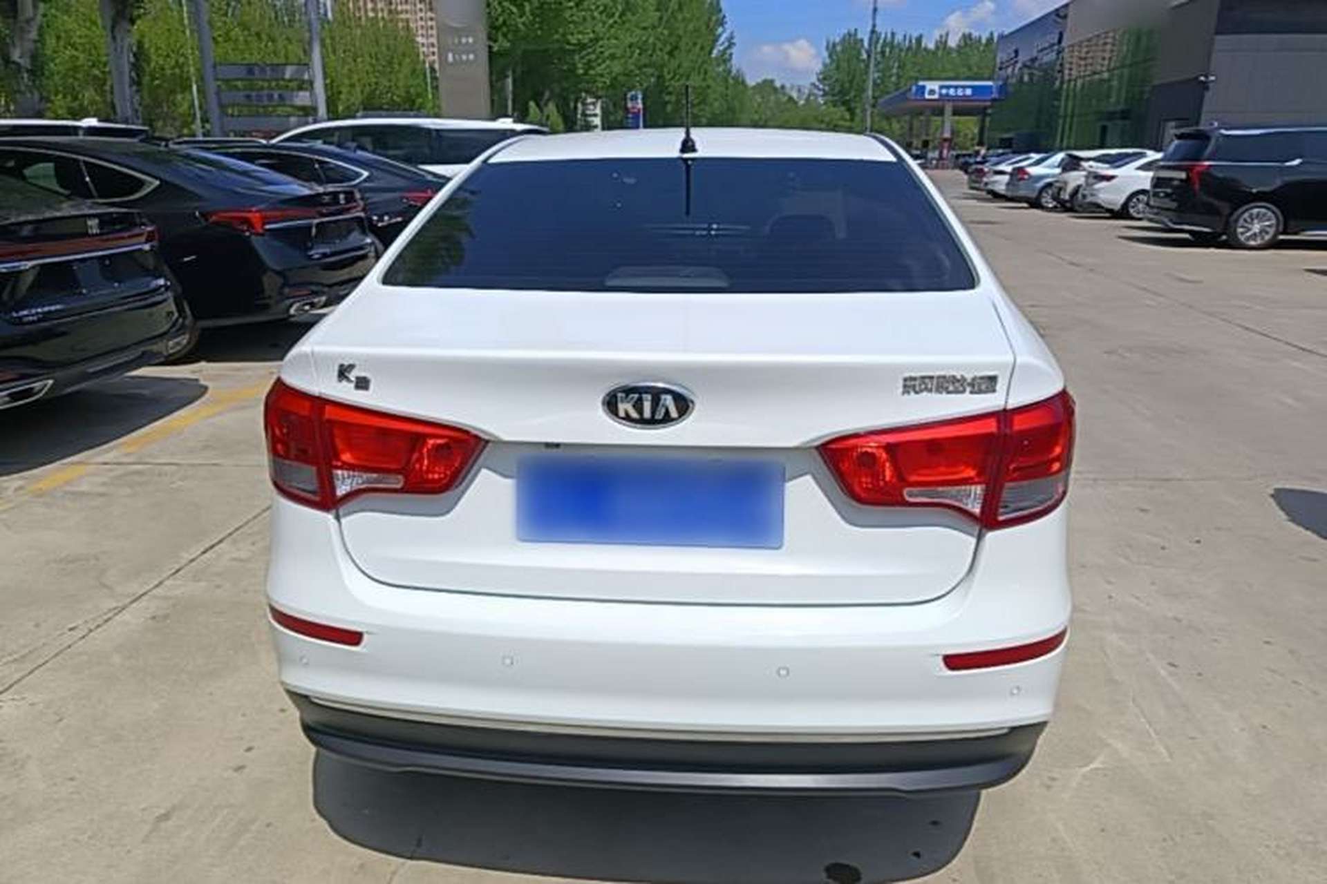 Used Kia K2 2015 Sedan 1.4L MT GLS Rear