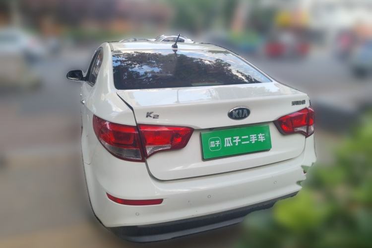 Used Kia K2 2015 Sedan 1.4L Automatic GLS Rear