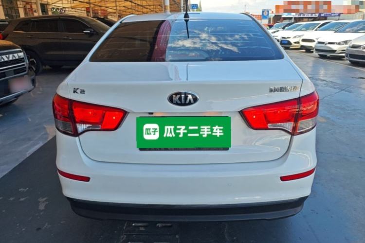Used Kia K2 2015 Sedan 1.4L MT GLS Rear