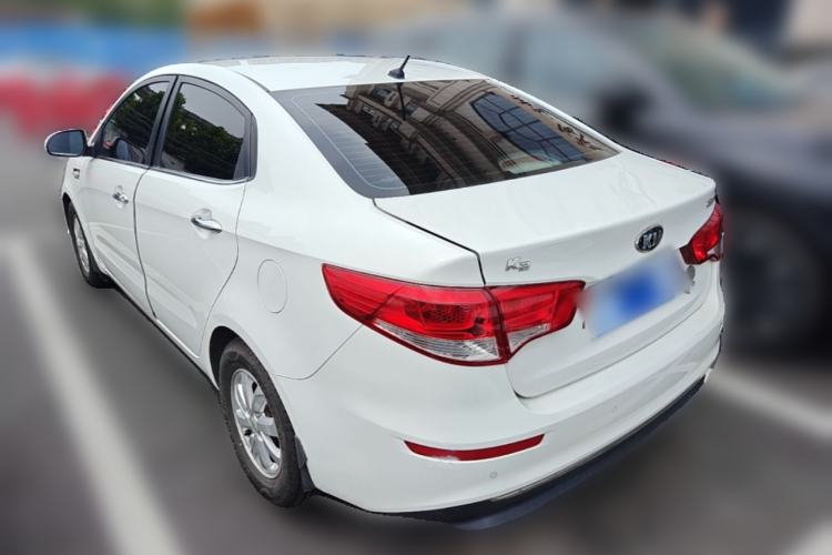 Used Kia K2 2015 Sedan 1.4L Automatic GLS Rear Left 45 Deg