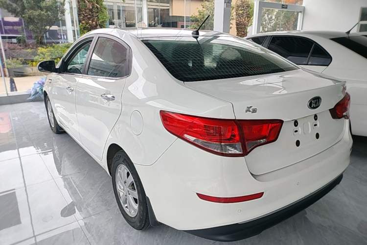 Used Kia K2 2015 Sedan 1.4L Automatic GLS Rear Left 45 Deg
