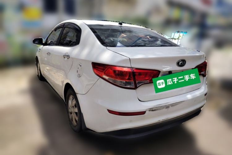 Used Kia K2 2015 Sedan 1.4L Automatic GLS Rear Left 45 Deg