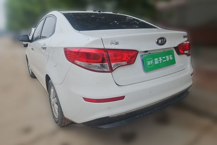 Used Kia K2 2015 Hatchback 1.4L MT GLS Rear Left 45 Deg