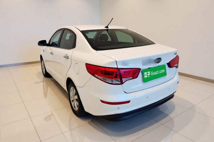 Used Kia K2 2015 Sedan 1.4L MT GLS Rear Left 45 Deg