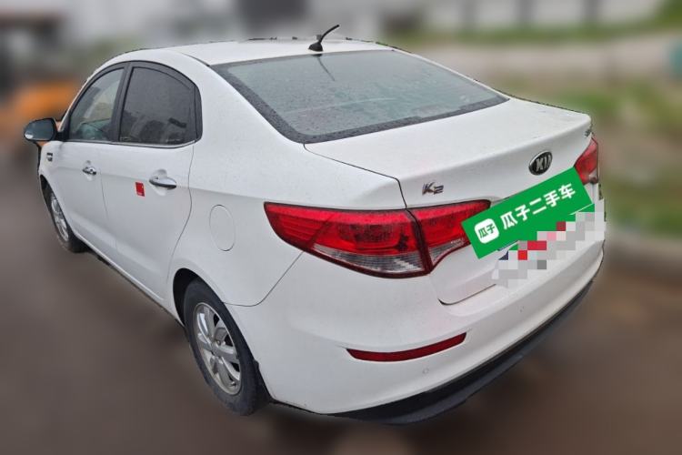 Used Kia K2 2015 Sedan 1.4L MT GLS Rear Left 45 Deg