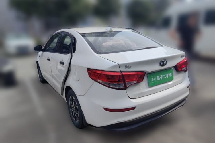 Used Kia K2 2015 Sedan 1.4L Automatic GLS Rear Left 45 Deg