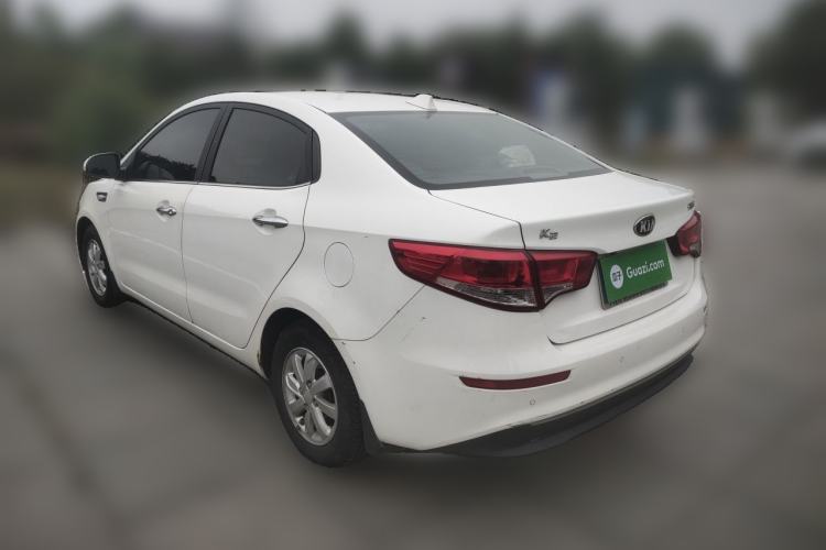 Used Kia K2 2015 Sedan 1.4L Automatic GLS Rear Left 45 Deg