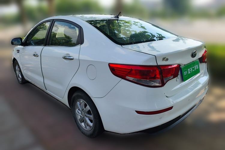 Used Kia K2 2015 Sedan 1.4L MT GLS Rear Left 45 Deg