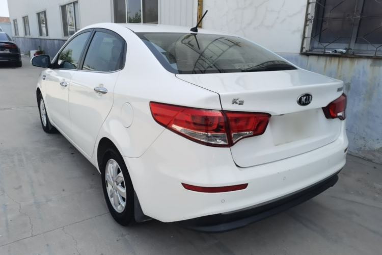 Used Kia K2 2015 Sedan 1.4L Automatic GLS Rear Left 45 Deg