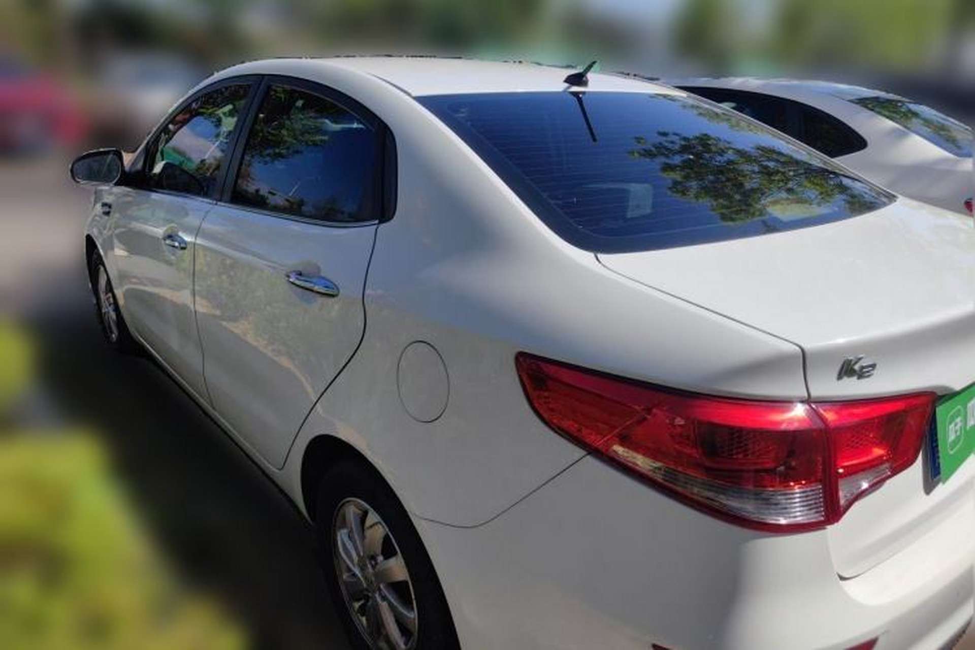 Used Kia K2 2015 Sedan 1.4L MT GLS Rear Left 45 Deg