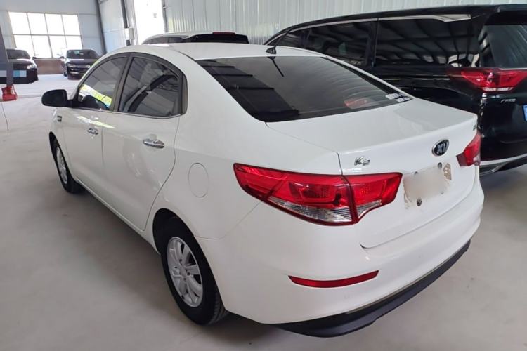 Used Kia K2 2015 Sedan 1.4L MT GLS Rear Left 45 Deg