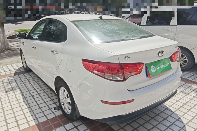 Used Kia K2 2015 Sedan 1.4L Automatic GLS Rear Left 45 Deg