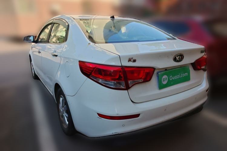 Used Kia K2 2015 Sedan 1.4L Automatic GLS Rear Left 45 Deg