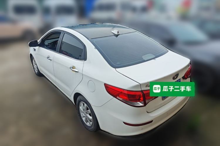 Used Kia K2 2015 Sedan 1.4L MT TOP Rear Left 45 Deg