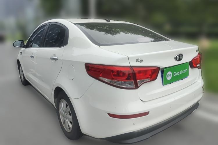 Used Kia K2 2015 Sedan 1.4L Automatic GLS Rear Left 45 Deg