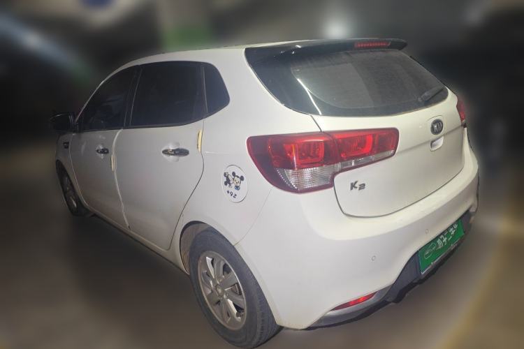 Used Kia K2 2015 Hatchback 1.4L Automatic GLS Rear Left 45 Deg
