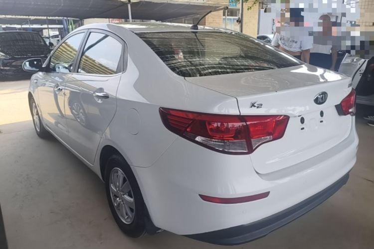 Used Kia K2 2015 Sedan 1.4L Automatic GLS Rear Left 45 Deg