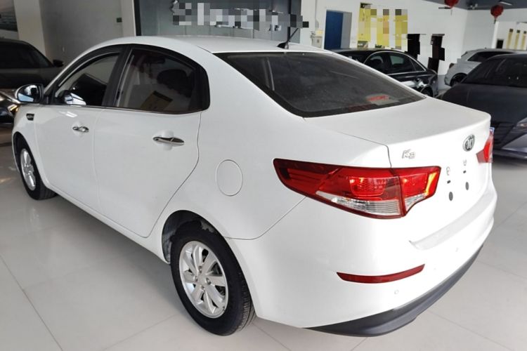 Used Kia K2 2015 Sedan 1.4L MT GLS Rear Left 45 Deg
