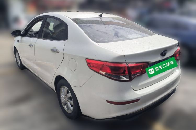 Used Kia K2 2015 Sedan 1.4L MT GLS Rear Left 45 Deg