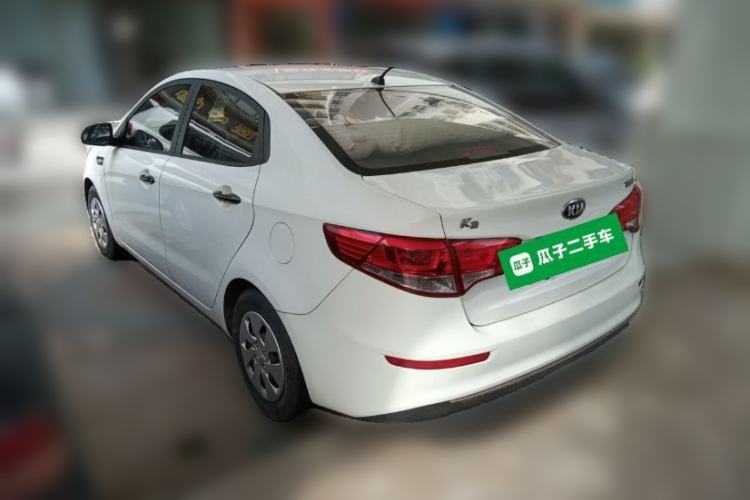 Used Kia K2 2015 Sedan 1.4L Automatic GLS Rear Left 45 Deg