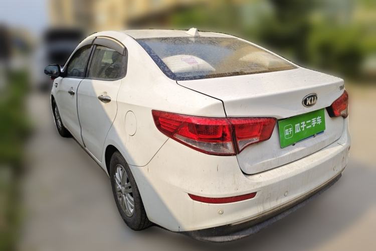 Used Kia K2 2015 Sedan 1.4L Automatic GLS Rear Left 45 Deg