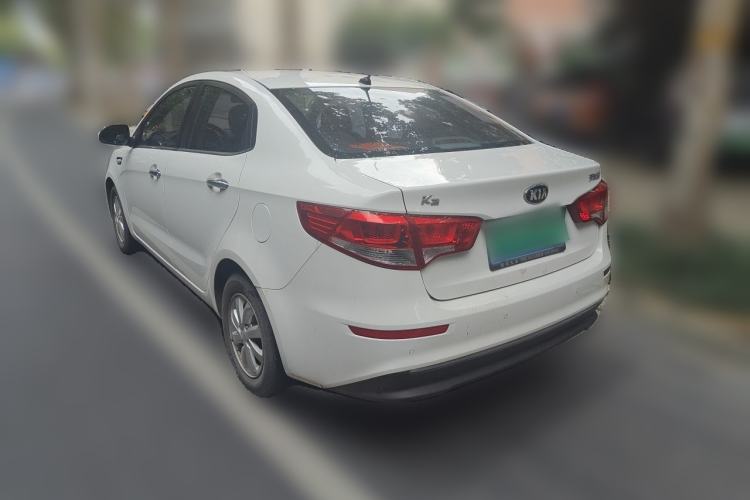 Used Kia K2 2015 Sedan 1.4L MT GLS Rear Left 45 Deg
