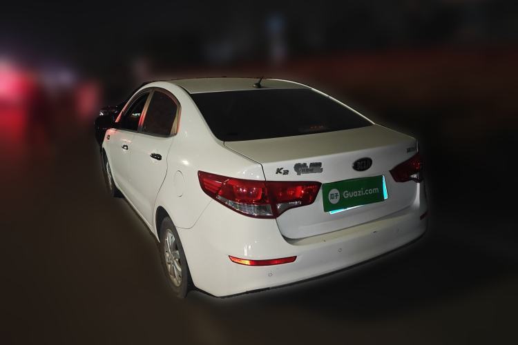 Used Kia K2 2015 Sedan 1.4L Manual Transmission GL Rear Left 45 Deg