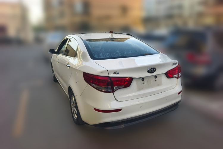Used Kia K2 2015 Sedan 1.4L MT GLS Rear Left 45 Deg