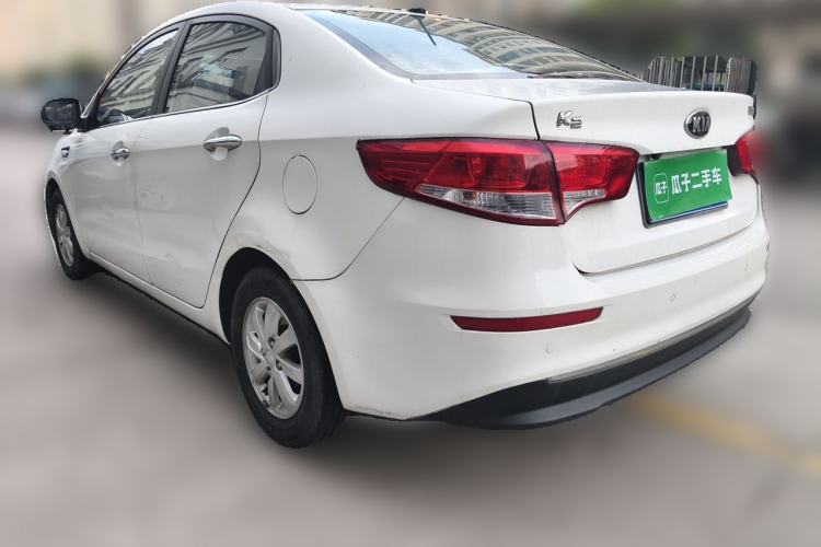 Used Kia K2 2015 Sedan 1.4L MT GLS Rear Left 45 Deg