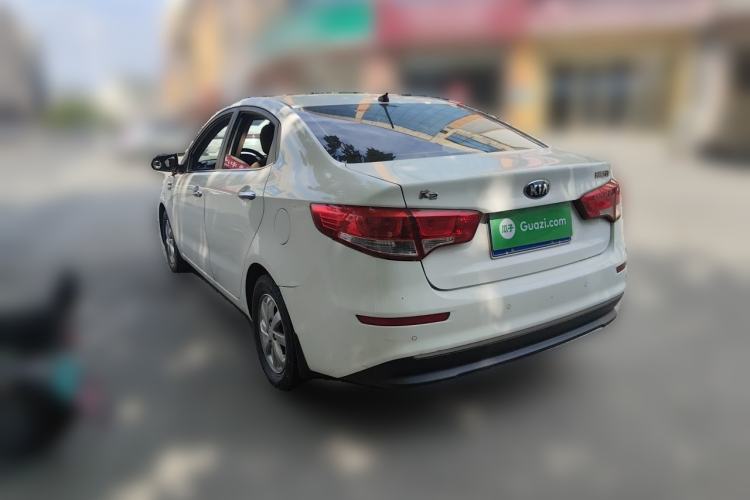 Used Kia K2 2015 Sedan 1.4L MT GLS Rear Left 45 Deg
