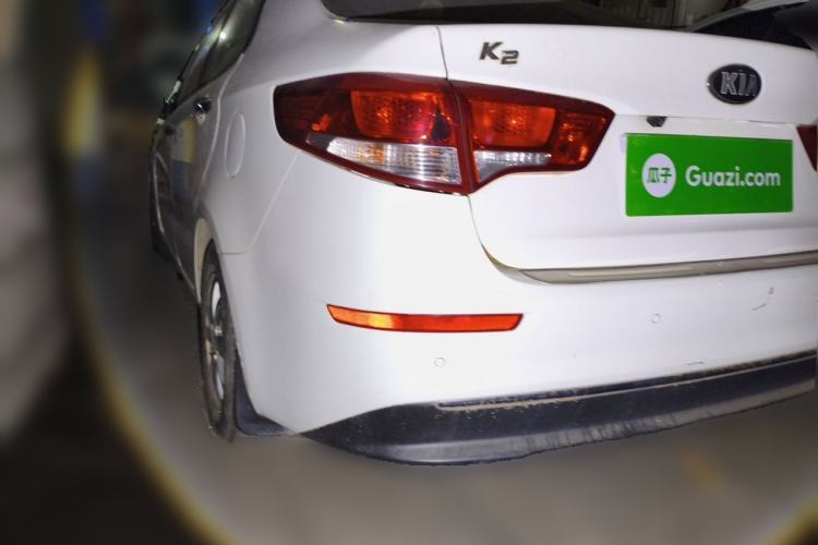 Used Kia K2 2015 Sedan 1.4L MT GLS Rear Left 45 Deg