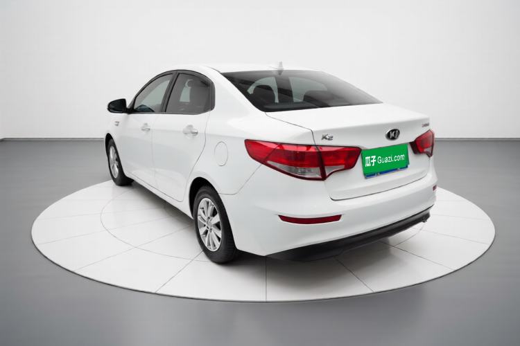 Used Kia K2 2015 Sedan 1.4L MT GLS Rear Left 45 Deg