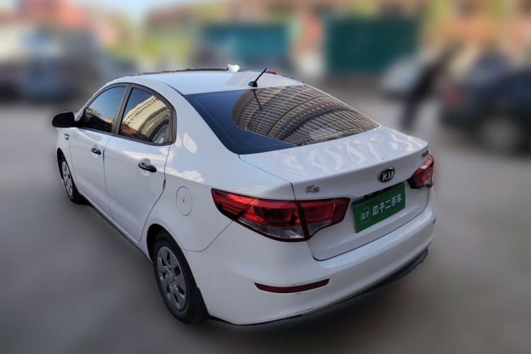 Used Kia K2 2015 Sedan 1.4L Automatic GLS Rear Left 45 Deg