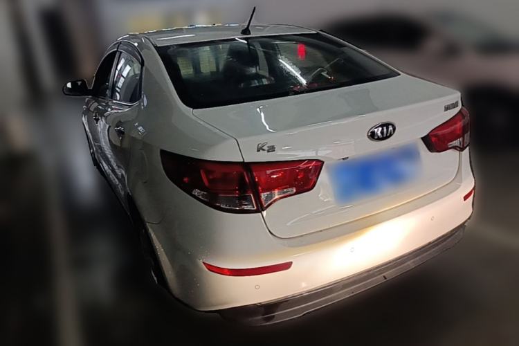Used Kia K2 2015 Sedan 1.4L MT GLS Rear Left 45 Deg