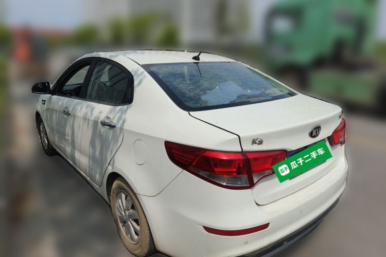 Used Kia K2 2015 Sedan 1.4L MT GLS Rear Left 45 Deg