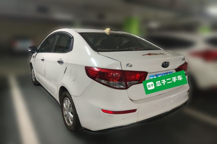 Used Kia K2 2015 Sedan 1.4L MT GLS Rear Left 45 Deg