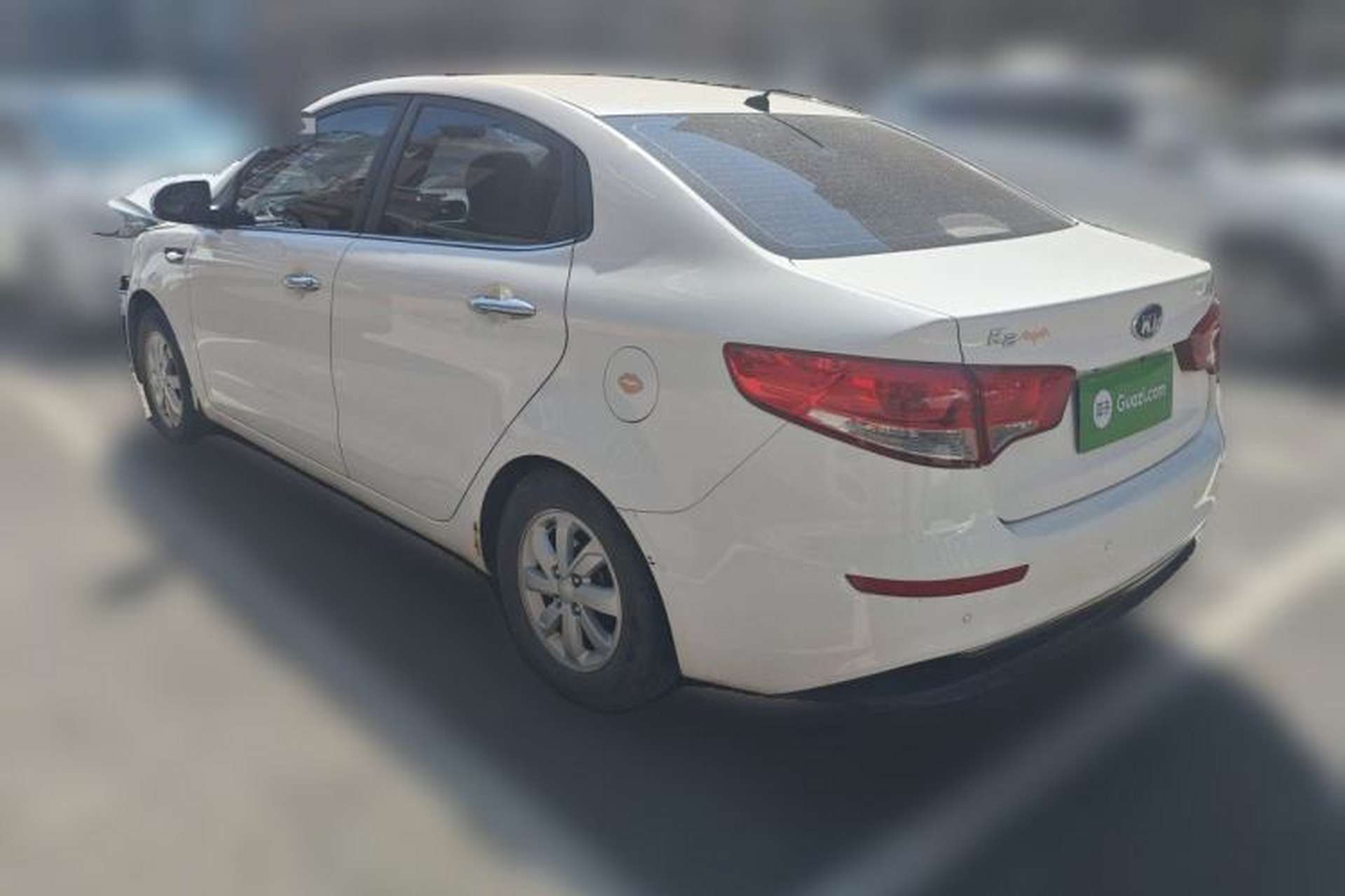 Used Kia K2 2015 Sedan 1.4L MT GLS Rear Left 45 Deg