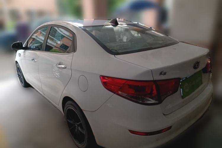 Used Kia K2 2015 Sedan 1.4L Automatic GLS Rear Left 45 Deg