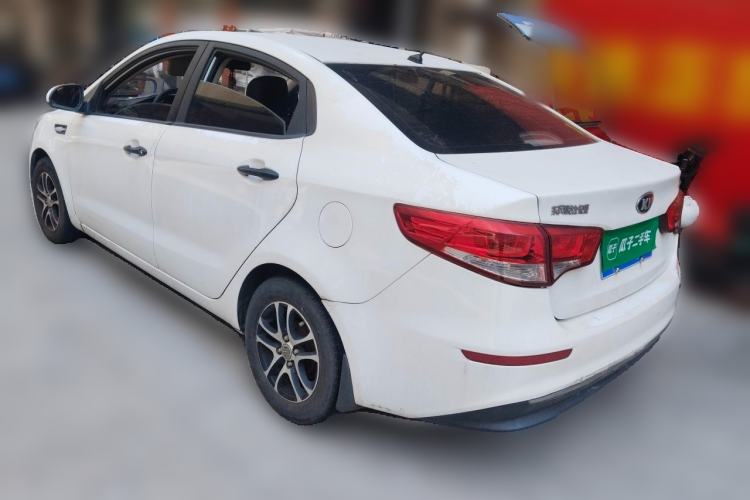Used Kia K2 2015 Sedan 1.4L Automatic GLS Rear Left 45 Deg