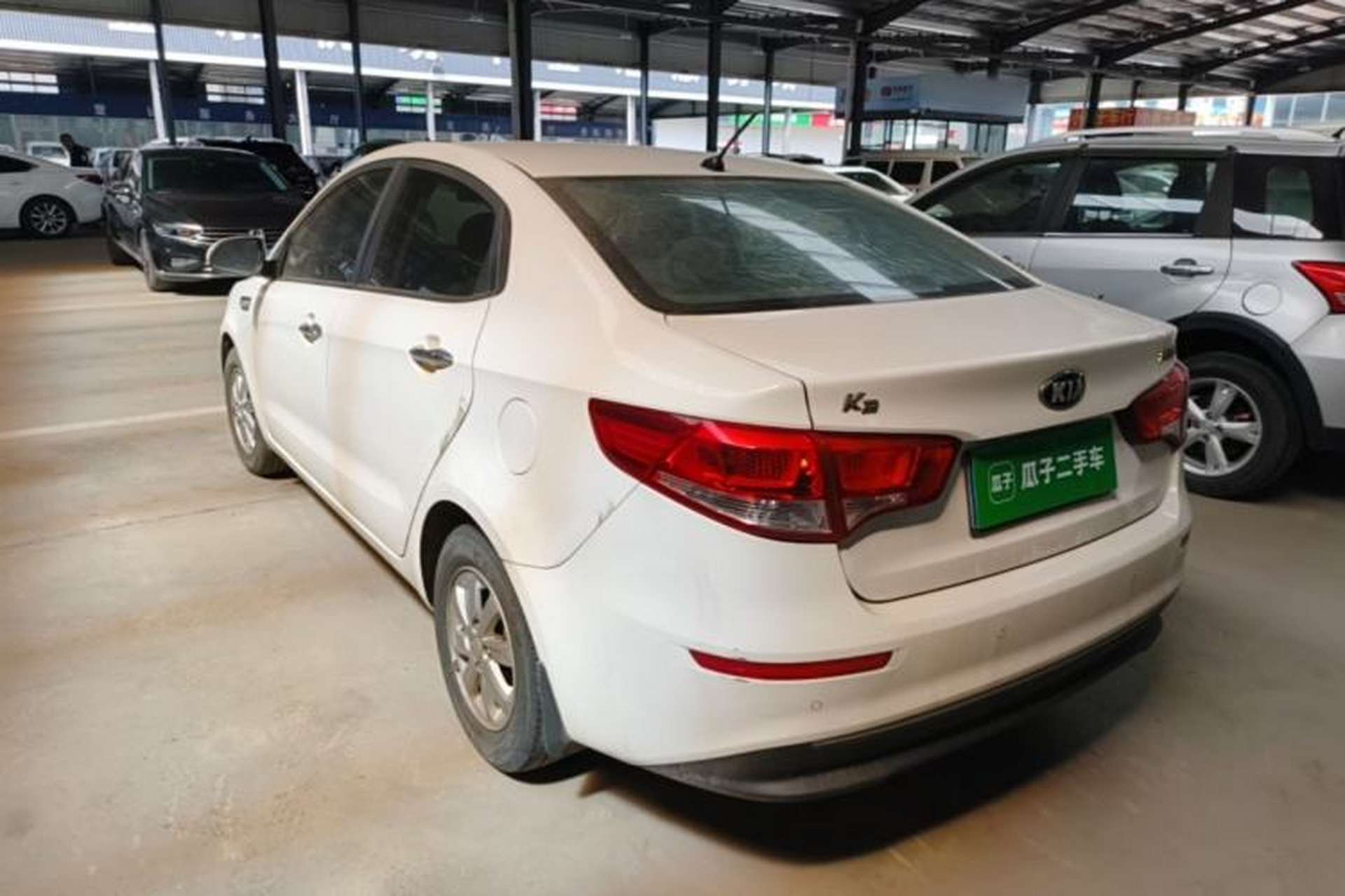 Used Kia K2 2015 Sedan 1.4L MT GLS Rear Left 45 Deg