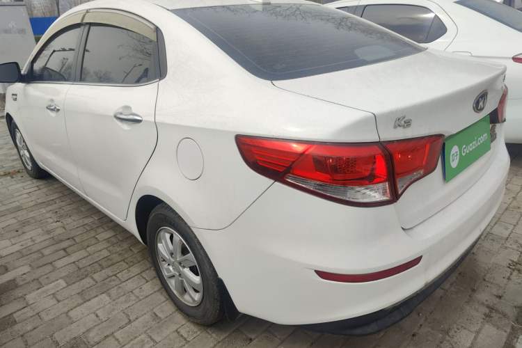 Used Kia K2 2015 Sedan 1.4L Automatic GLS Rear Left 45 Deg