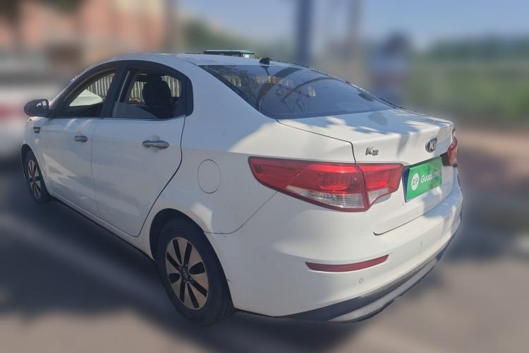 Used Kia K2 2015 Sedan 1.4L MT GLS Rear Left 45 Deg